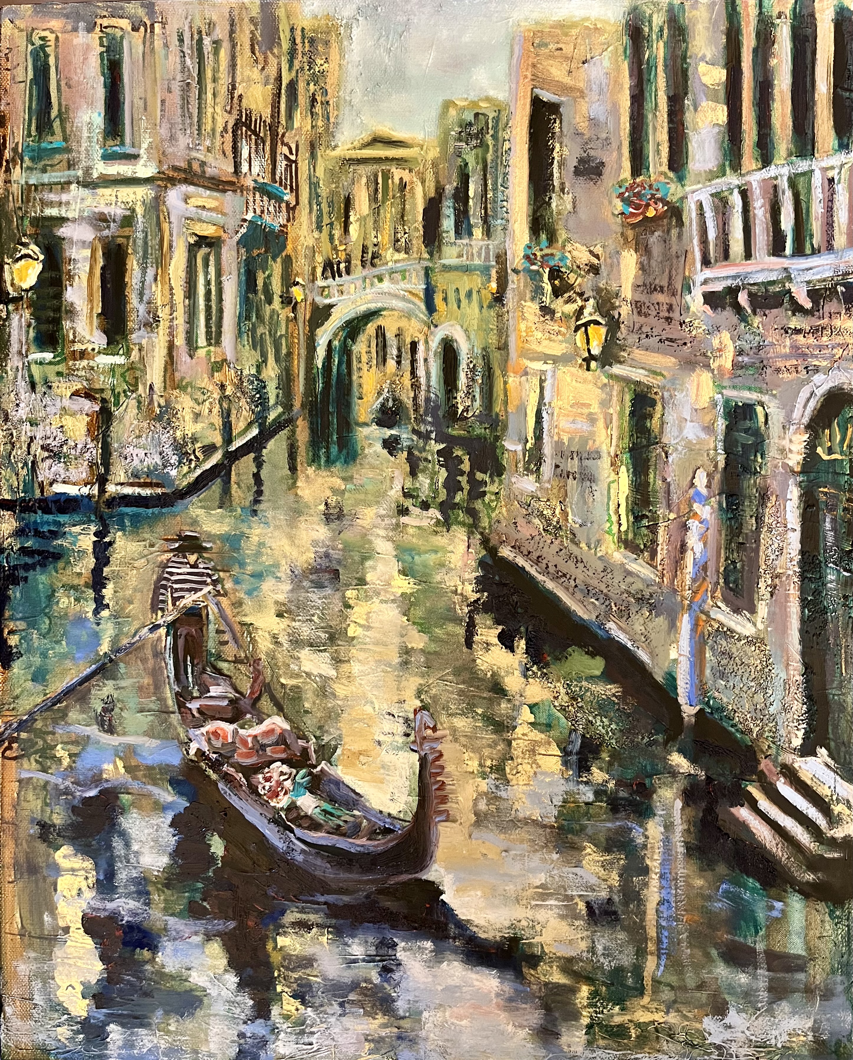 Special Delivery Via the Canal - Serene canal scene
